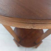 round Art Deco side table