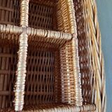 Vintage Rattan Serving Tray
