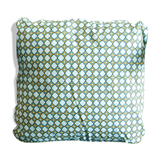 Coussin graphique style wax
