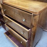 Vintage asymmetrical wardrobe