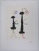 Joan Miro : Amoureux surréalistes, lithographie signée