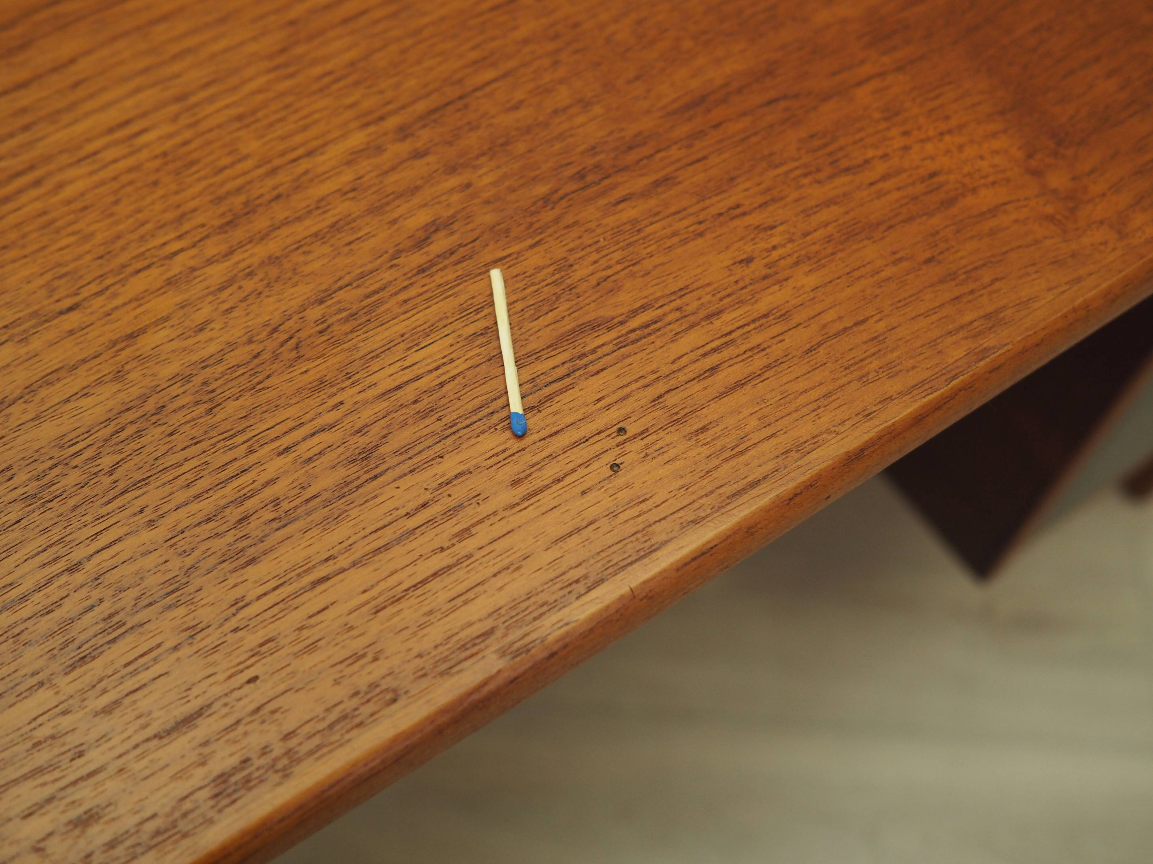 Teak desk, Danish design, 1970s, made in Denmark