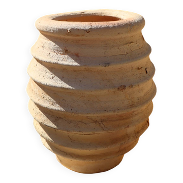 Vase Tamegroute brute striée wabi-sabi