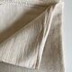 Nappe de ferme 19e en chanvre brut linge de réserve 270cm