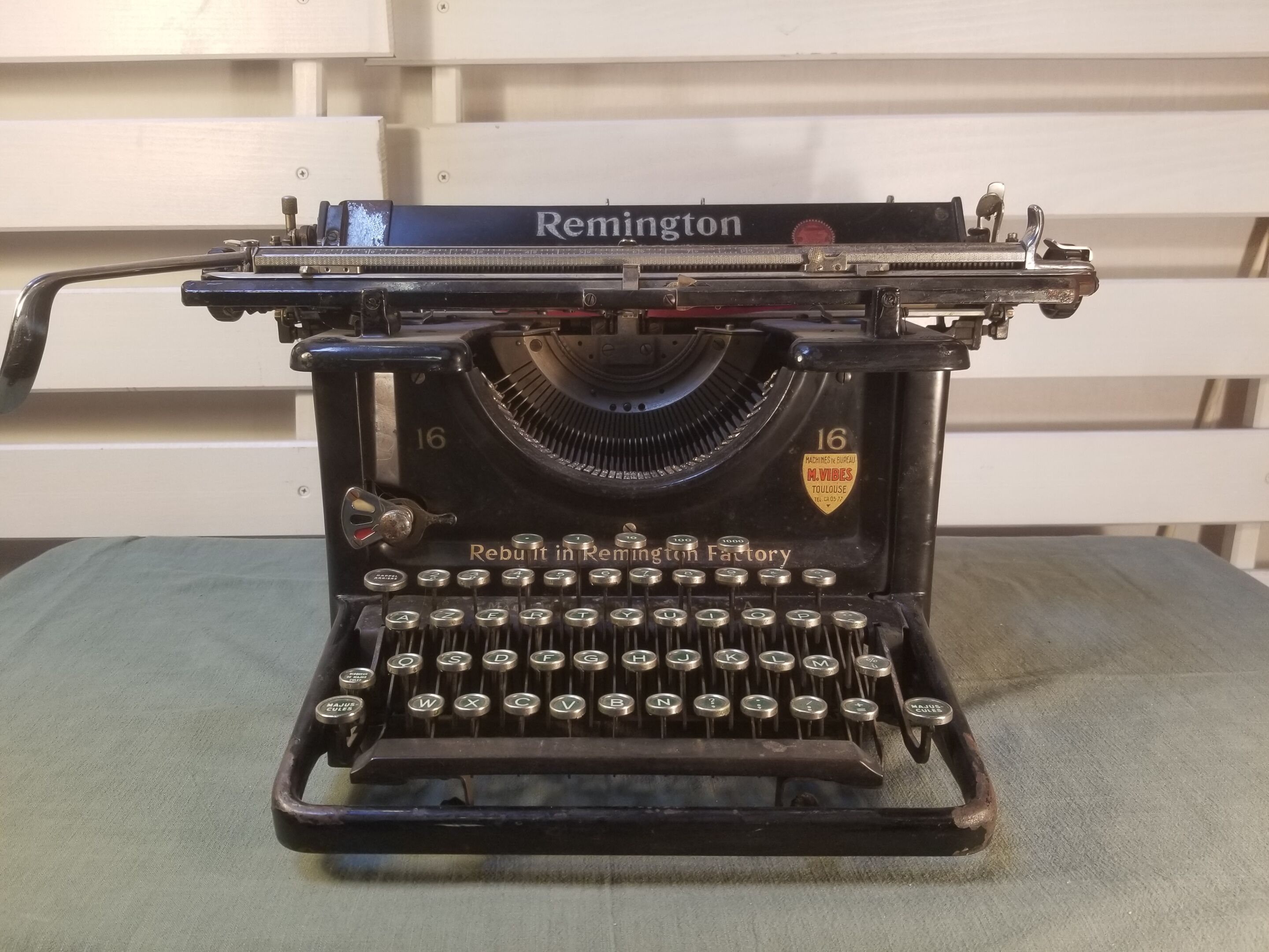 Remington 16 mechanical typewriter - 30s