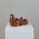 Handcrafted vintage organic-shaped marble sculpture