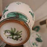 7-piece tea service porcelain C Bernard S Lucet