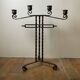 Large Brutalist Wrought Iron Candlestick