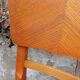 Paire de chaises paillées années 50