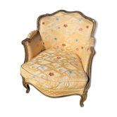 Armchair louis xv painted removable cushion of the xix th century n° 13