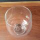 8 glasses model "Fjord" by Durobor with thick base and vintage Belgian bubble.