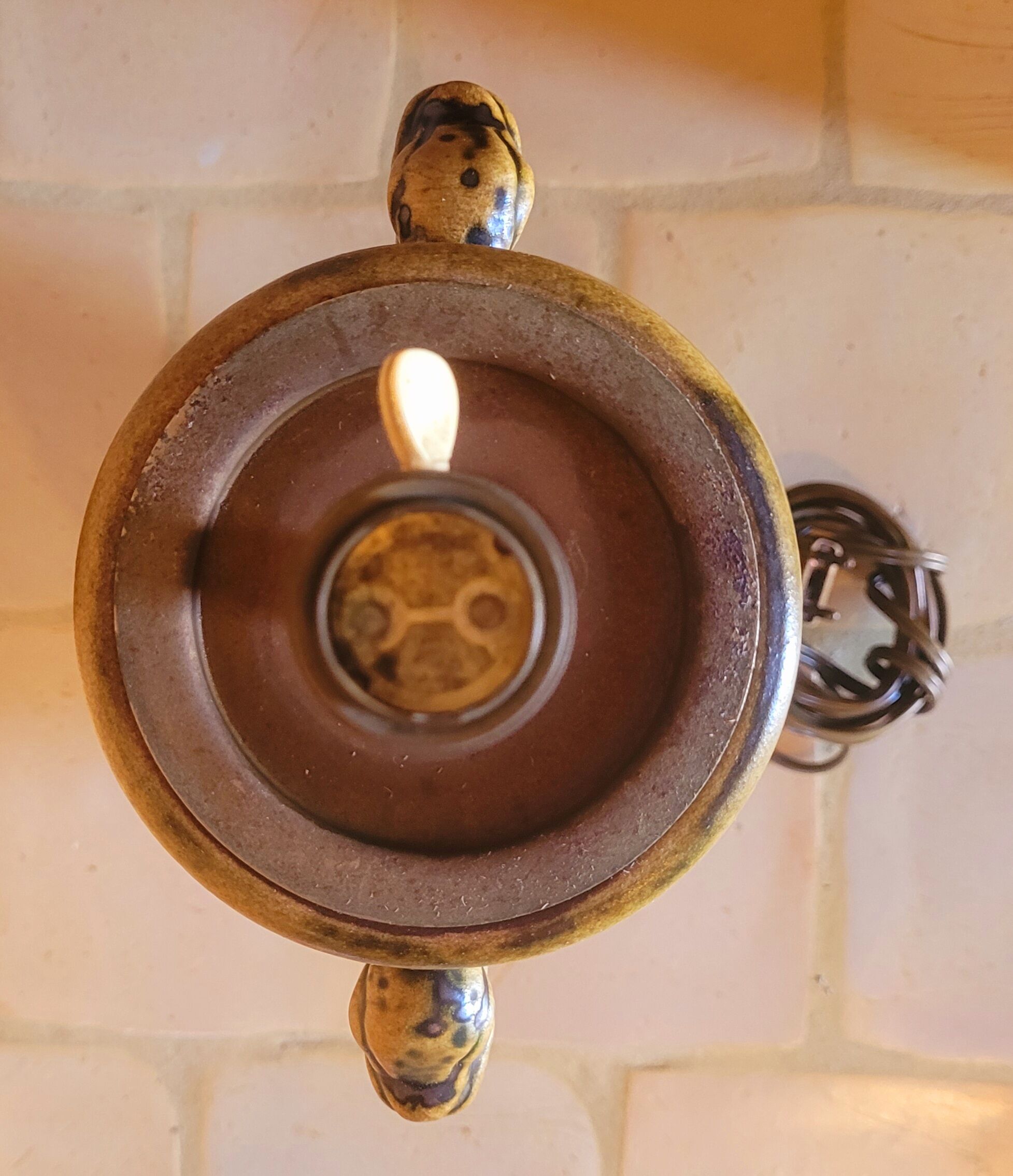 Vintage ceramic lamp foot Jasba 50s 60s