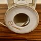 CERAMIC LAMP STAMPED DESIGN 1960.