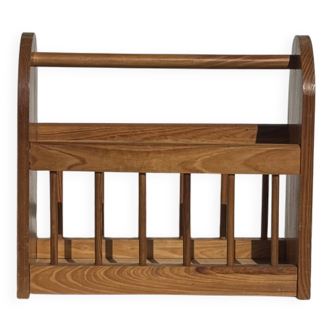 Porte-revue en pin