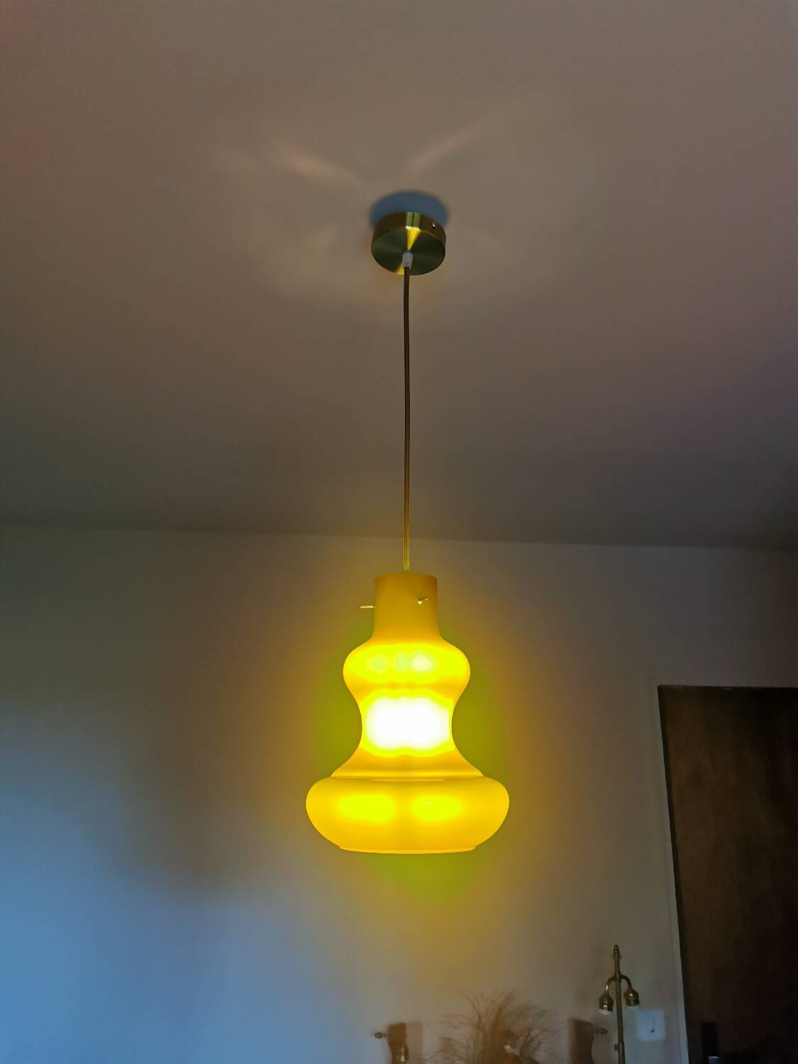 Murano glass pendant lamp Missimo Vignelli