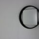 Dutch design wall mirror by Benno Premsela for Spectrum Holland