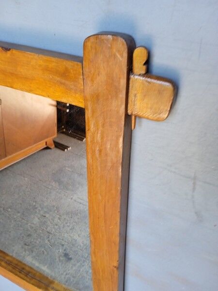 Brutalist mirror 1950