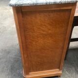 Commodity era Art Deco maple magnifying glass