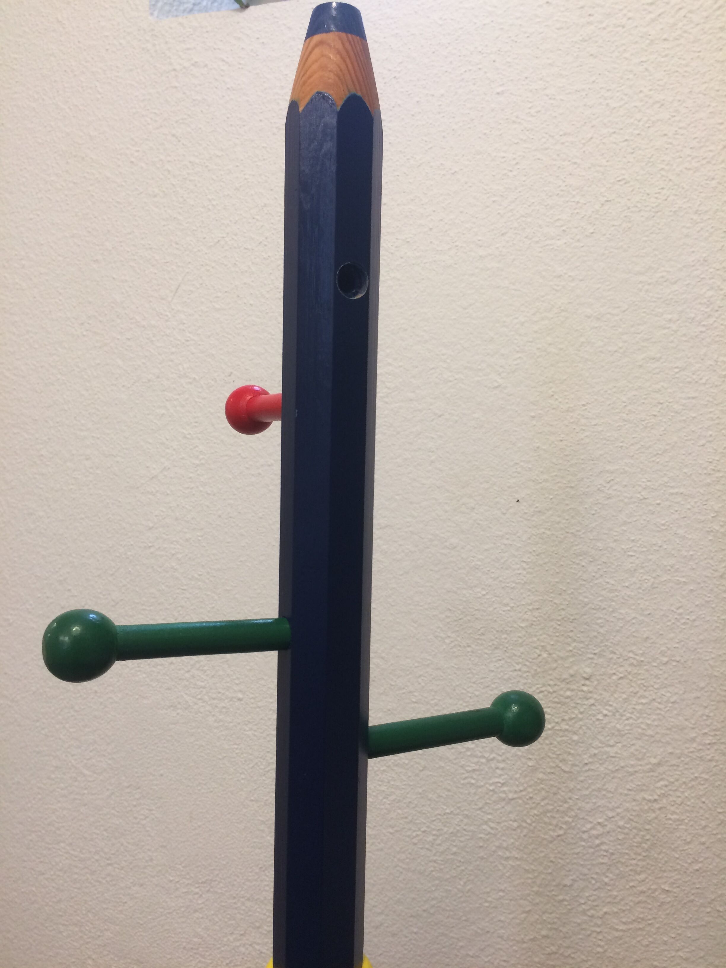 Pencil coat rack by Pierre Sala, child