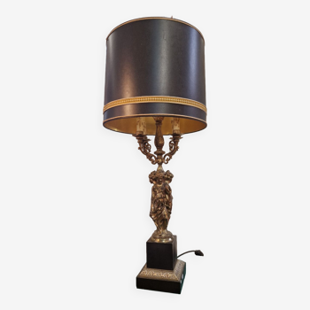 Bronze lamp by Loevsky and Loevsky