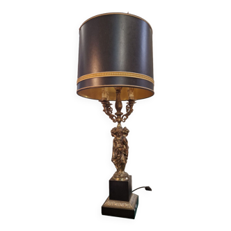 Bronze lamp by Loevsky and Loevsky