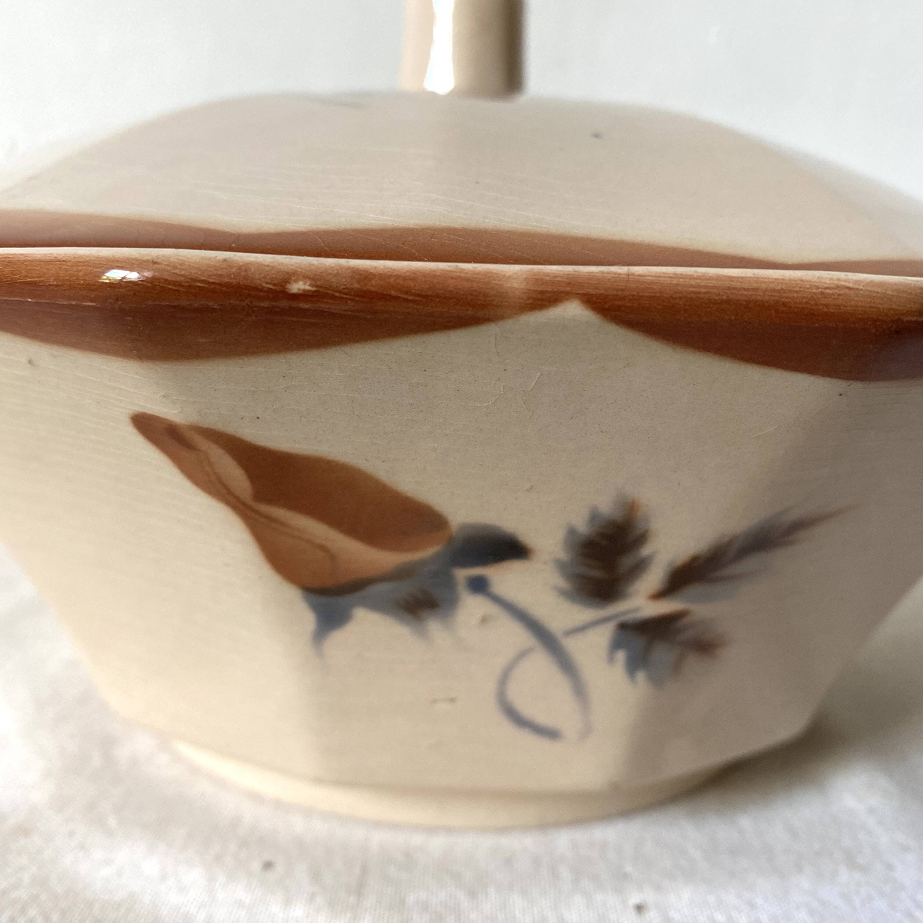 Pink Digoin soup tureens