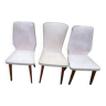 3 chaises