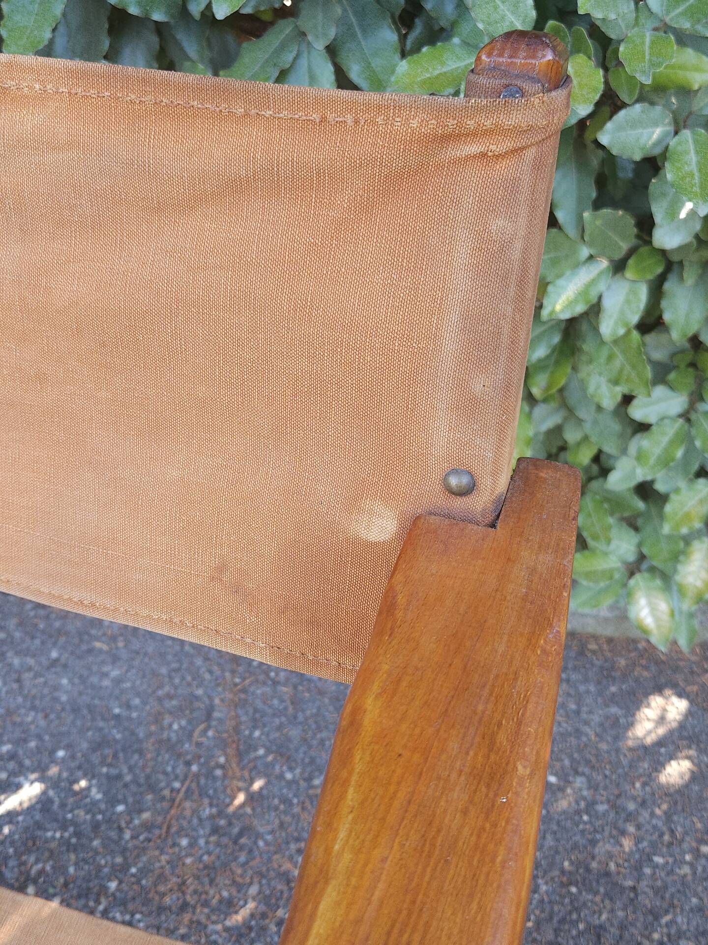 Fauteuil metteur en scène pliant vintage