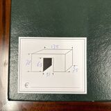 Classic English Desk with Green Leather