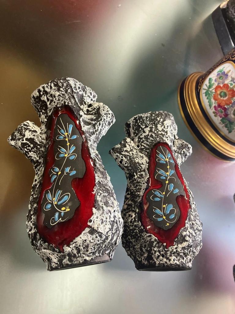 Pair of Italian vases by Augusto Giulianelli 1950
