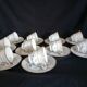 L. Bernardaud & Cie. - Limoges porcelain coffee set, Pompadour model, 1900s - 1927s