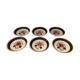 Set of 6 hollow plates Villeroy and Boch model Bauernblume