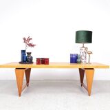 Table basse llum Wikkelsø en chêne modèle Ml 115 pour a/S Mikael Laursen, 1960s