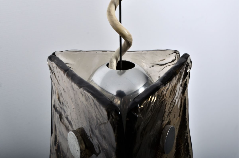 Murano glass flower lamp Kalmar Franken after a model of Nason