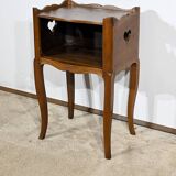 Small Snack Table in Solid Walnut, Louis XV – 18th Century