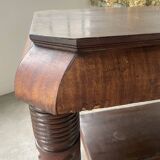 Mahogany console desk 1900