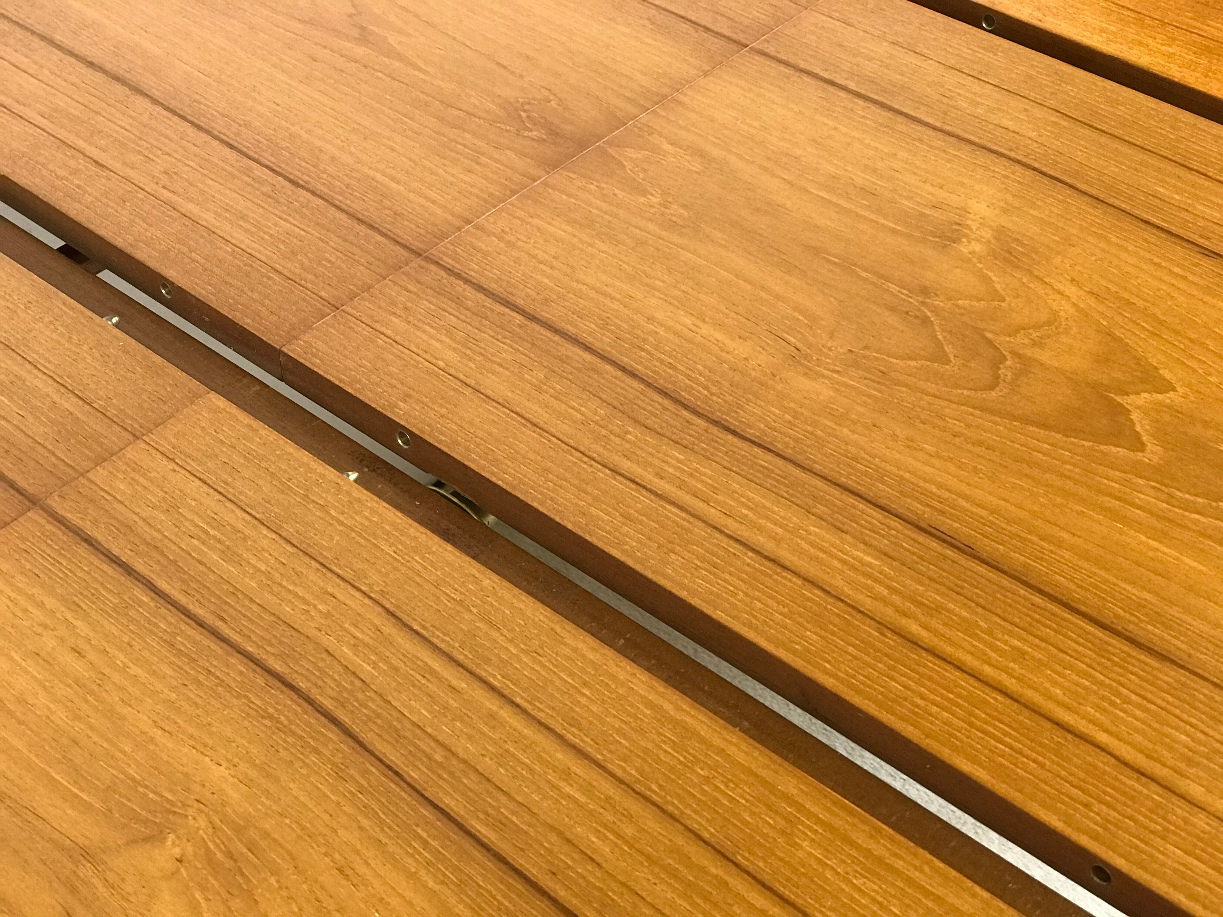McIntosh extending teak table designed by Tom Robertson 60’s