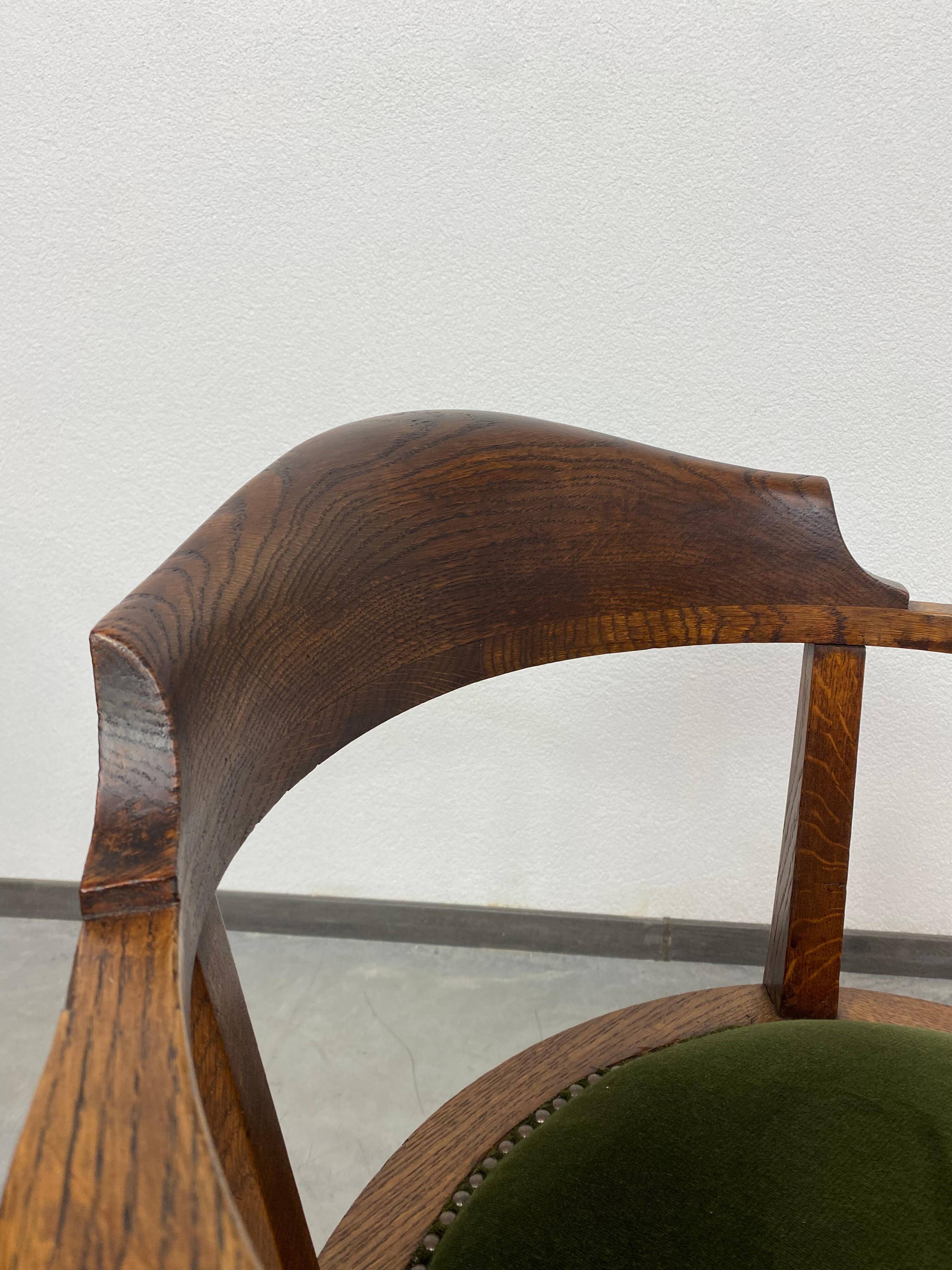 Jugendstil office chair