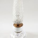 Ceramic and glass flute lamp