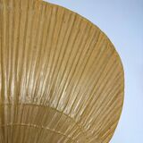 1970s Vintage Ingo Maurer for M-Design Uchiwa III Bamboo Wall Light
