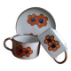 Vintage stoneware mugs