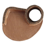 Terracotta paper candle holder