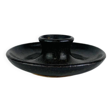 Vintage stoneware/ceramic candlestick