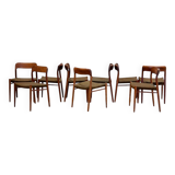 Chaises Niels Otto Møller (Modèle 75) 10 chaises
