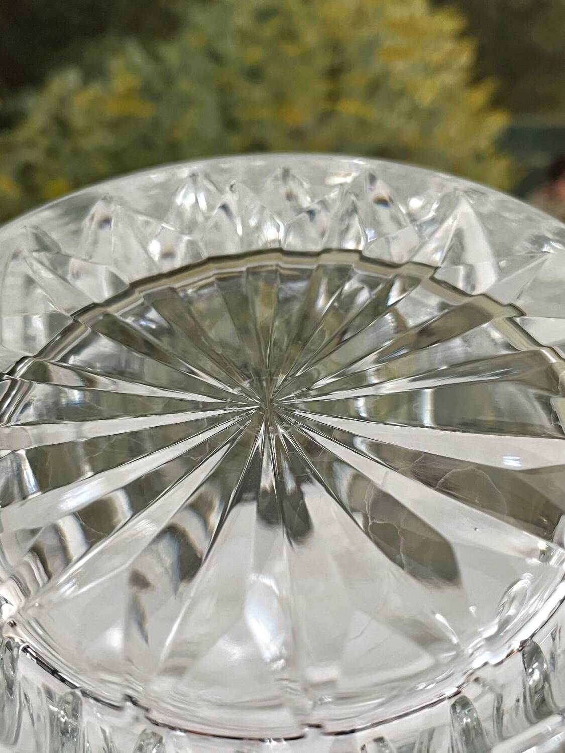 Saint Louis cut crystal water pitcher