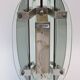 Vintage glass wall lamp from Veca Italy