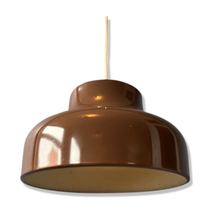 Suspension vintage mid - marron