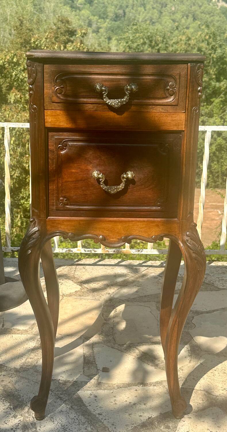 little Louis XV style flying table in rosewood, 19th century