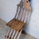 Syrian Chair early XXem carved / mother-of-pearl / foldable