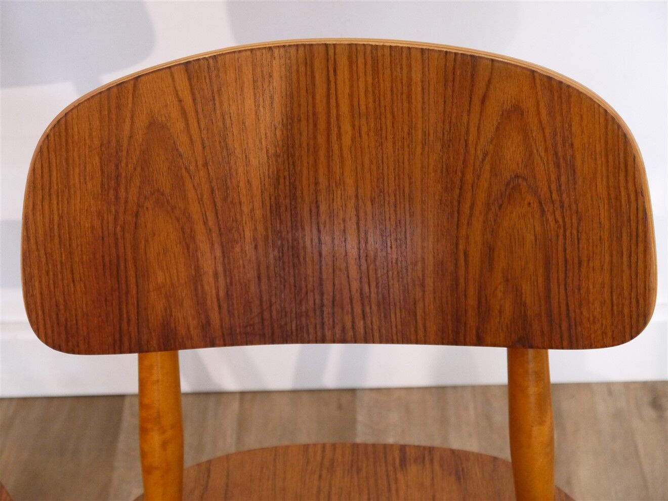 Series of 4 Scandinavian chairs from Nesto 1960